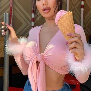 Love On My Mind top- Blush